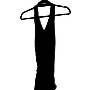 Gap Black Halter Tie Waist Jumpsuit One Piece Size XS